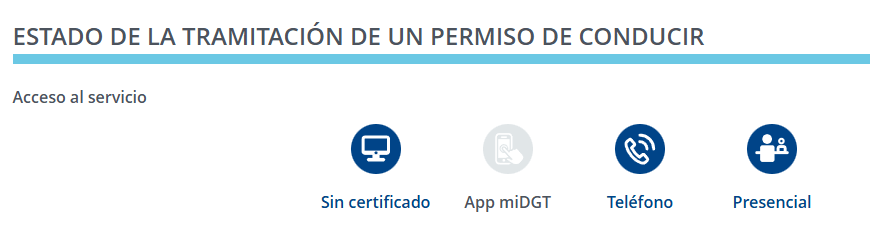 Como consultar el estado del permiso de conducir